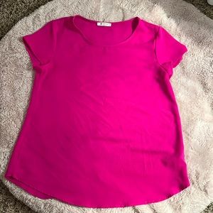 Hot pink blouse